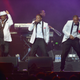 Ralph Tresvant, Ricky Bell and Ronnie Devoe in 2013 (Earl Gibson III/Getty Images for BET)